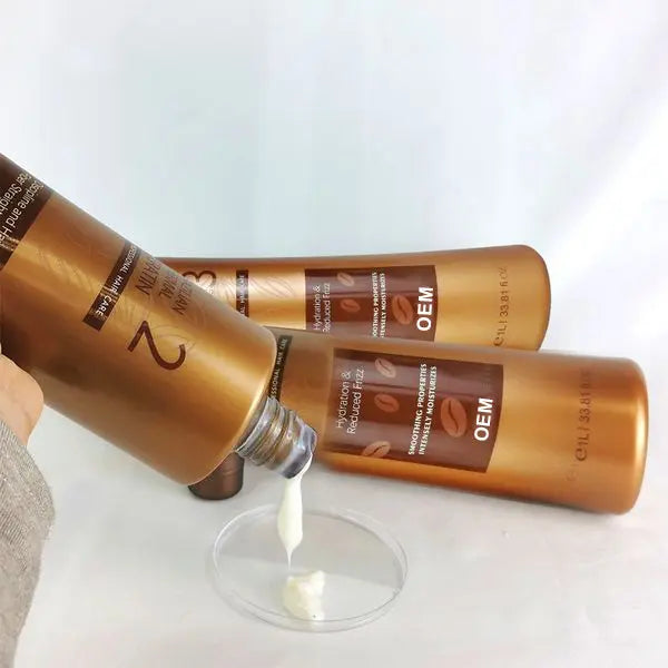 Professional hair care products keratin protein best treatment straighten hair shampoo and conditioner for salon